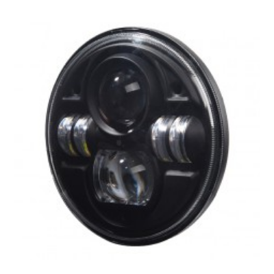 Durite 0-422-55 7" Round Headlamp Unit, Dip/Main Beam - Right Hand Drive PN: 0-422-55